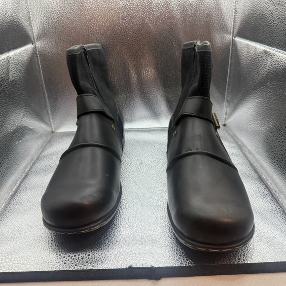 Size 11.5 Osstone Otto Zone Black Mens High Leather Cowboy Chukka Ankle Boots main image 7